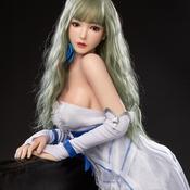 165 cm 5 ft 4.9 in real big ass full silicone sex doll Realistic man masturbating invented by Automatic Woman